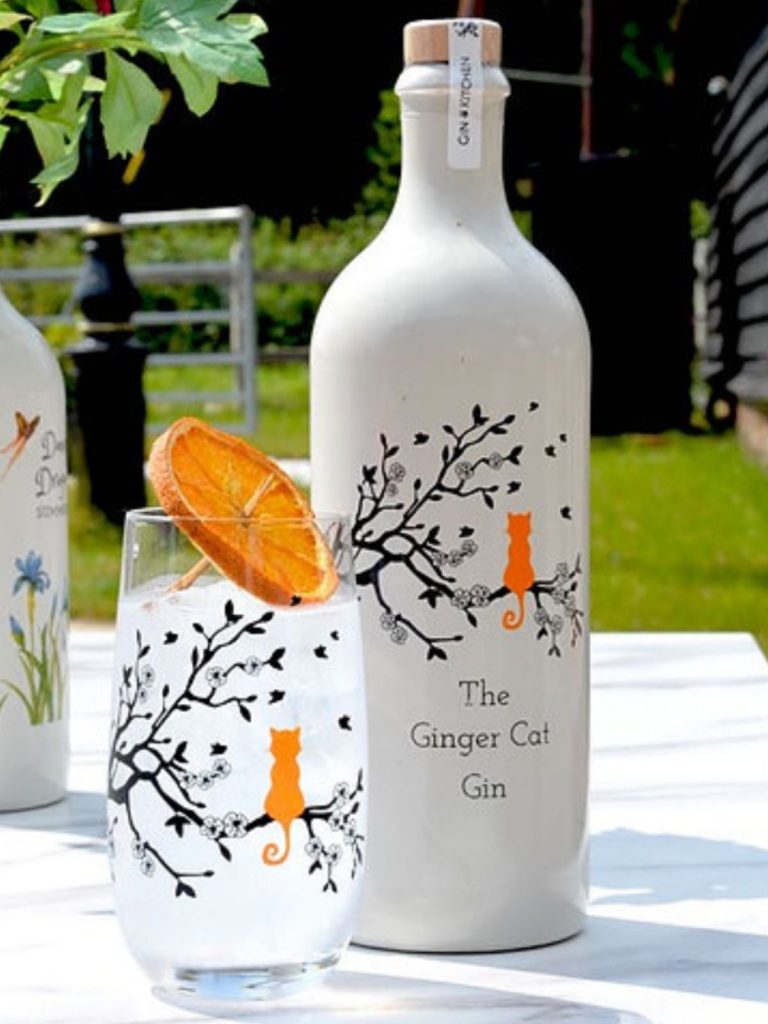 GIN KITCHEN The Ginger Cat Orange Gin 700 ml - BBQ Entertainment