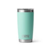 YETI termos-joogitops kaanega Rambler Tumbler 20 Oz / 591 ml Seafoam / neoon heleroheline