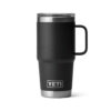 YETI termos-joogitops kaanega ja sangaga Rambler Mug 20 Oz / 591 ml Black / must