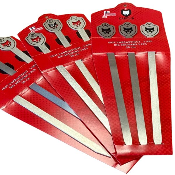 CARELIA GRILL® SUURED/LAIAD GRILLVARDAD (3 tk komplektis)