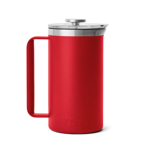 YETI Rambler presskann kohvimasin 34 Oz, 1L, punane