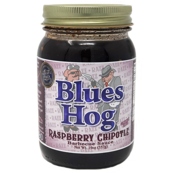 Blues Hog Raspberry Chipotle BBQ kaste 562g klaaspurgis