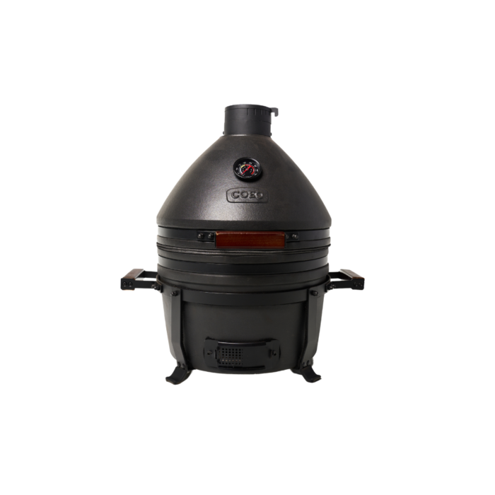 Keraamilise söegrilli komplekt: KAMADO COEO LE QUATRO MEDIUM 16’' (matt must)