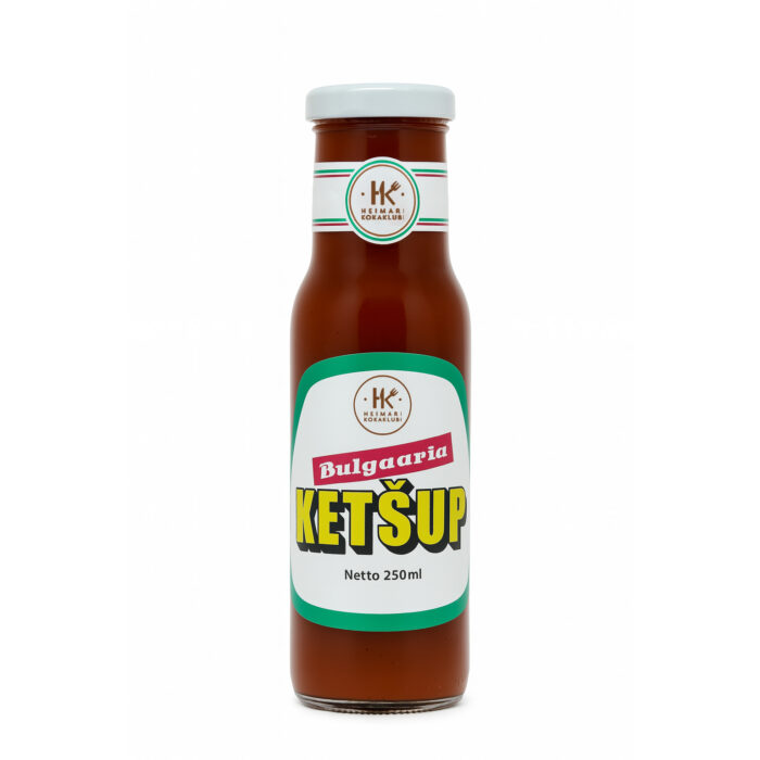 Nostalgiline ketšup “BULGAARIA” 250 ml, Heimari Kokaklubi