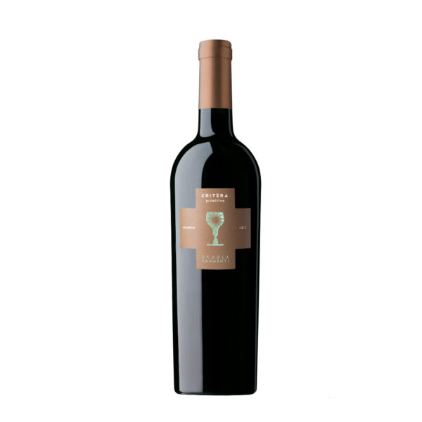 Punane vein SCHOLA SARMENTI Critera Primitivo Salento IGT 2022 (Itaalia) 13,5%, 750 ml