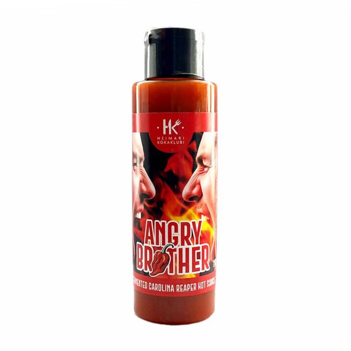 Carolina Reaper vürtsikas kaste "ANGRY BROTHER" 100 ml, Heimari Kokaklubi