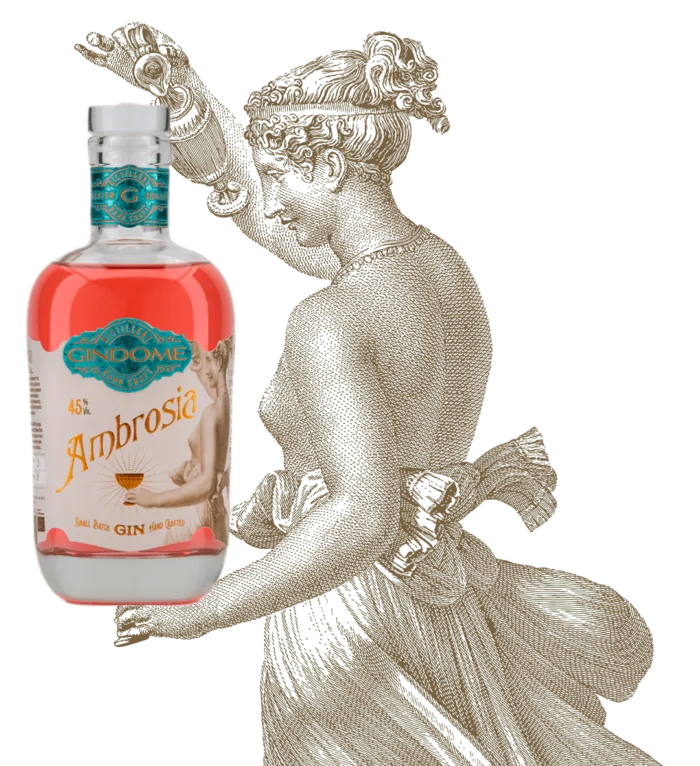 Gindome - Ambrosia Gin (The Hope Distillery) 500ml 45%