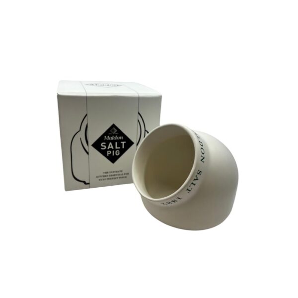 Maldon keraamiline soolapott, kreemjas