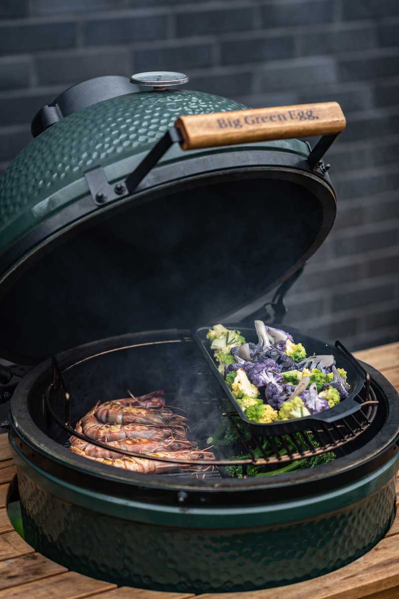Big Green Egg Augustatud grillalus, poolkuu XL EGGspander - Image 2
