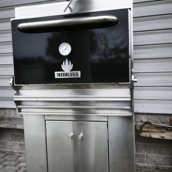 MIBRASA kasutatud SÖEGRILL koos roostevabast aluskapiga