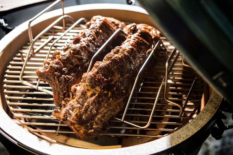 Big Green Egg Ribi ja rösti raam M, S - Image 7