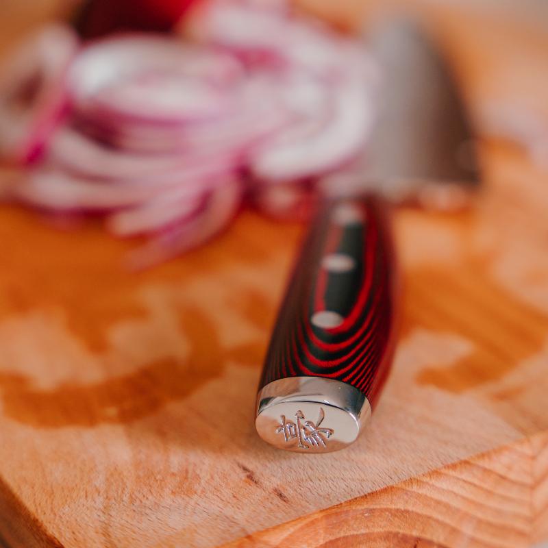 Yaxell Super Gou kokanuga 200 mm, 161-kihiline SG2 damaskuse teras - Image 3