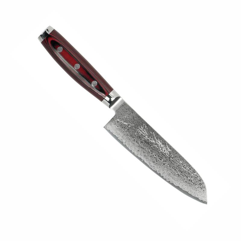 Yaxell Super Gou santokunuga 165 mm, 161-kihiline SG2 damaskuse teras