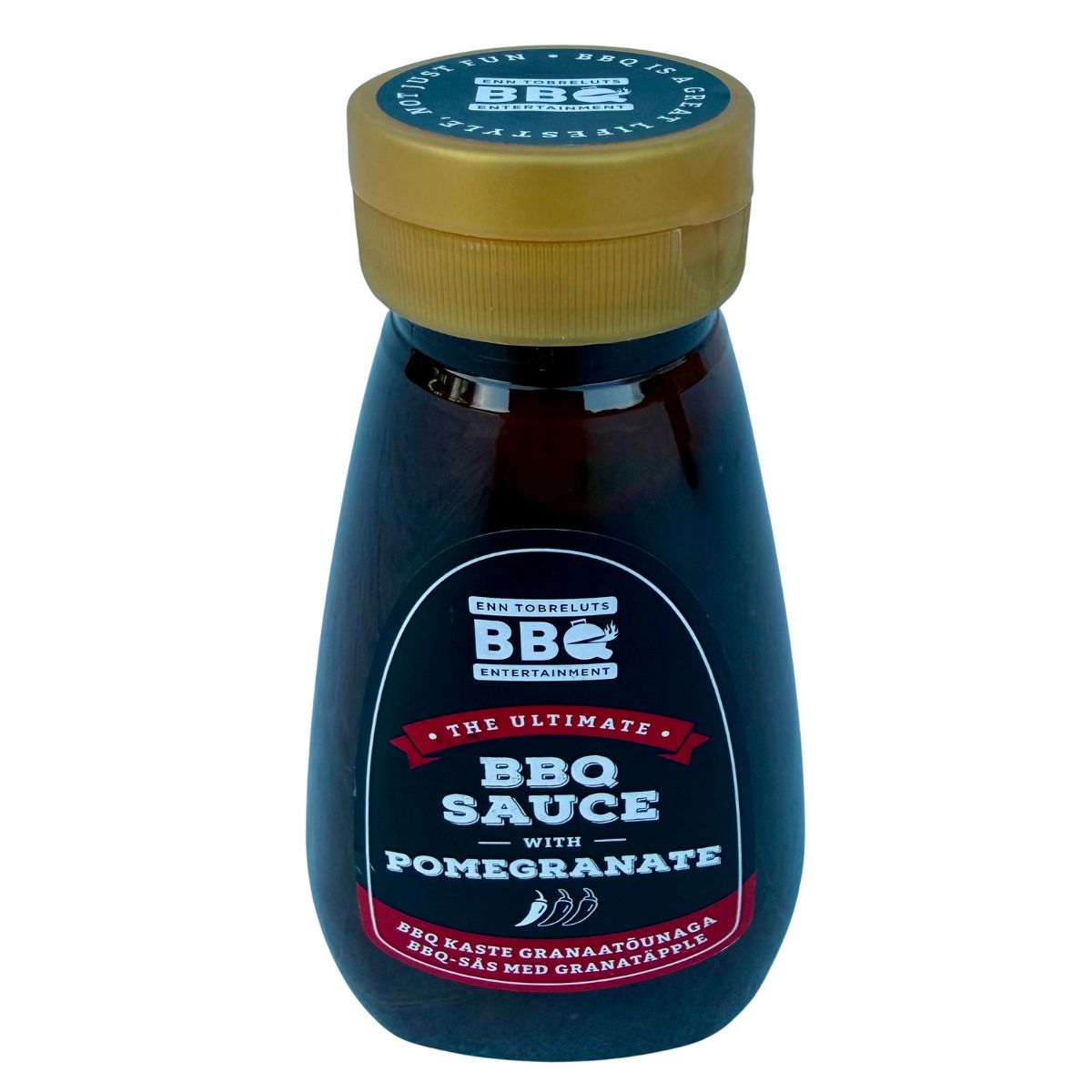 The Ultimate BBQ Sauce with POMEGRANATE / BBQ kaste granaatõunaga 280 g - Image 2