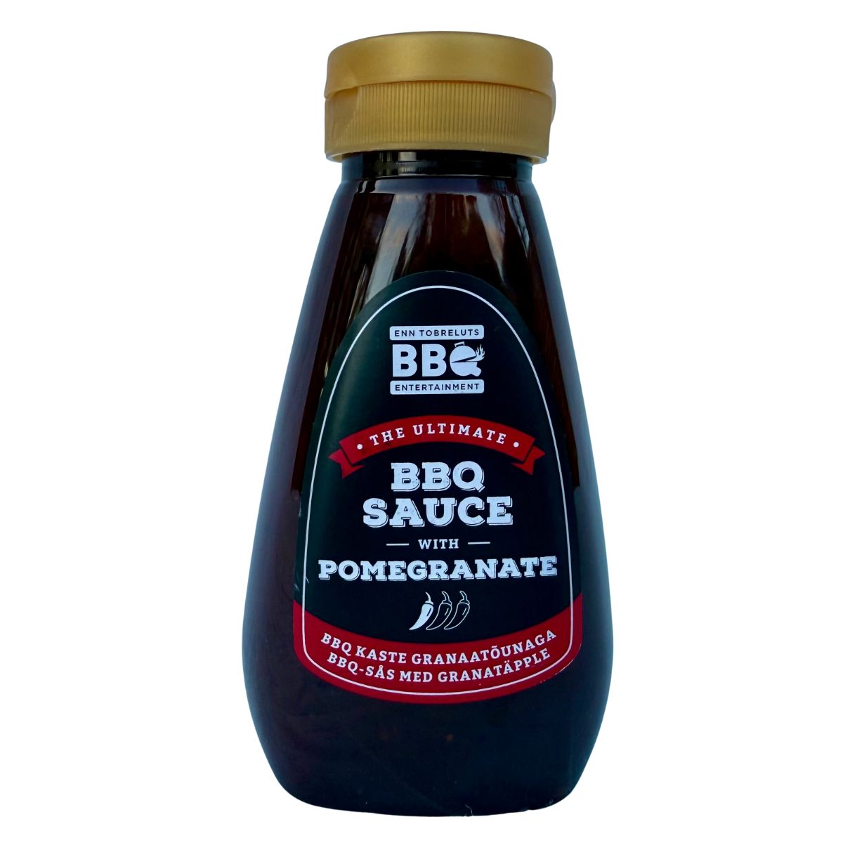 The Ultimate BBQ Sauce with POMEGRANATE / BBQ kaste granaatõunaga 280 g
