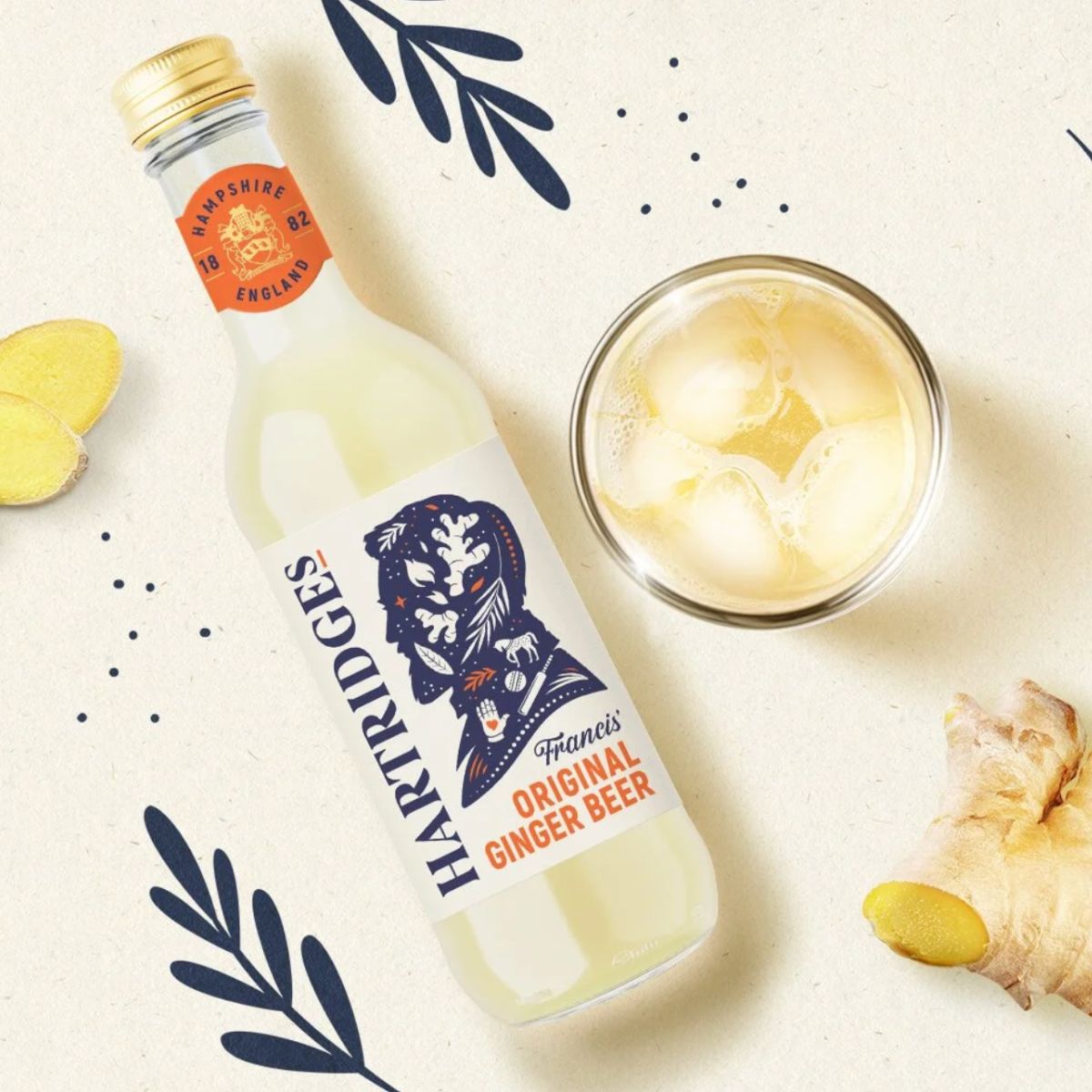 Hartridges Ginger Beer 330 ml pudel (1 tk / 12 tk)