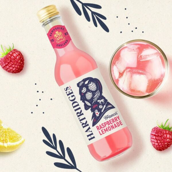 Hartridges Raspberry Lemonade 330 ml pudel (1 tk / 12 tk)