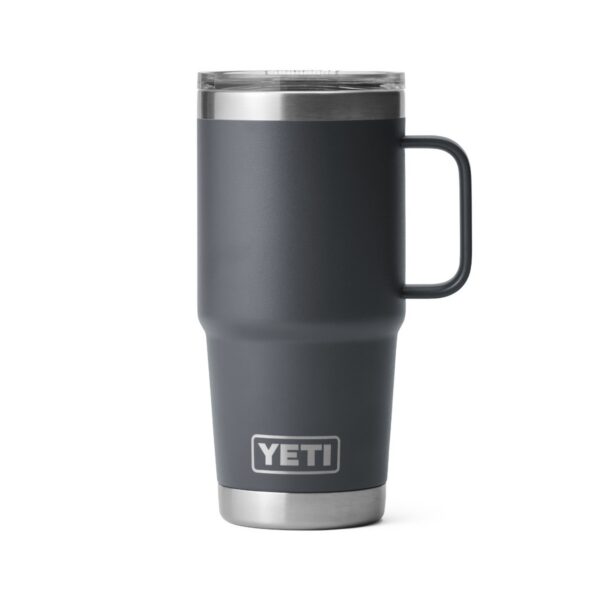 YETI termos-joogitops kaanega ja sangaga Rambler Mug 20 Oz / 591 ml Charcoal / Tumehall