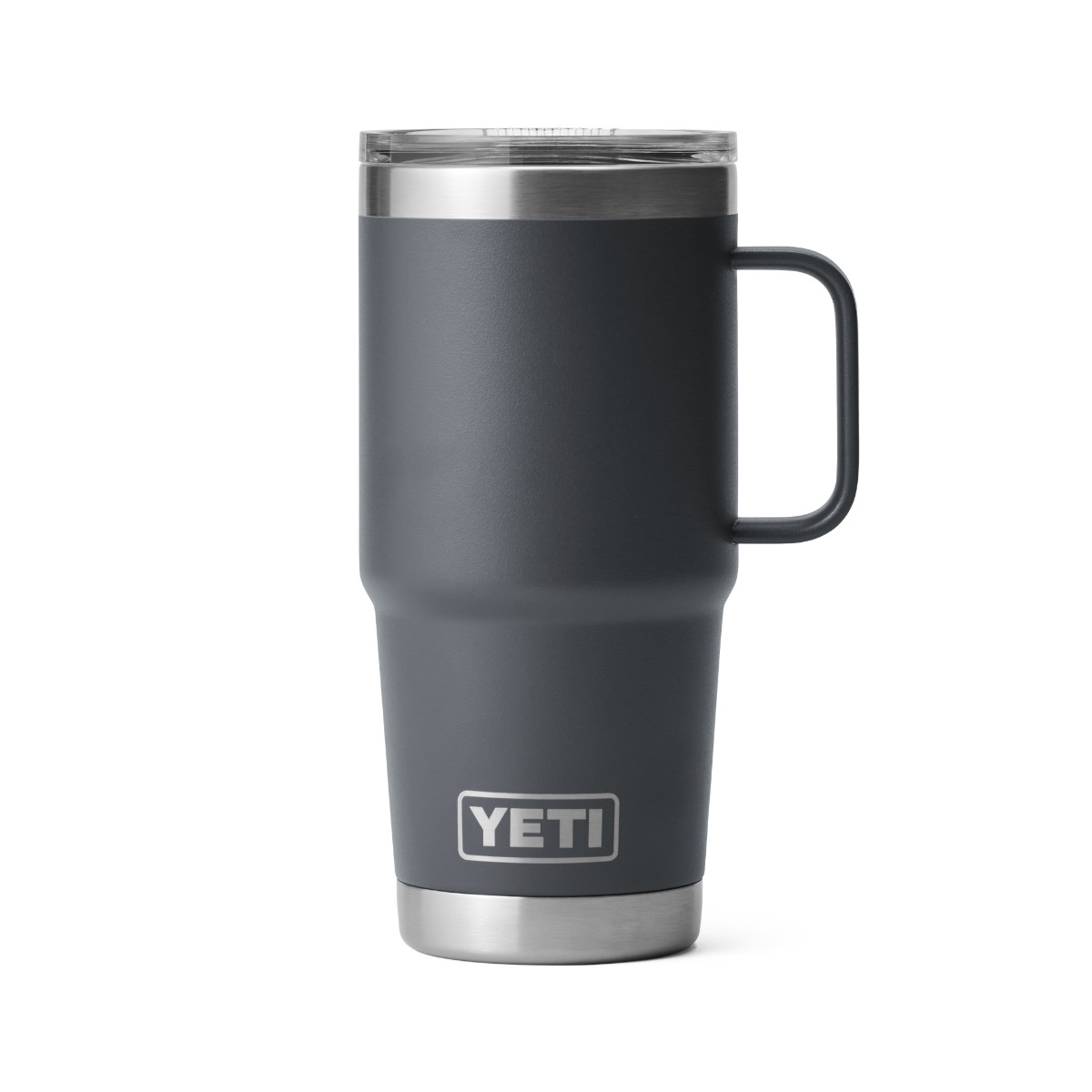YETI termos-joogitops kaanega ja sangaga Rambler Mug 20 Oz / 591 ml Charcoal / Tumehall
