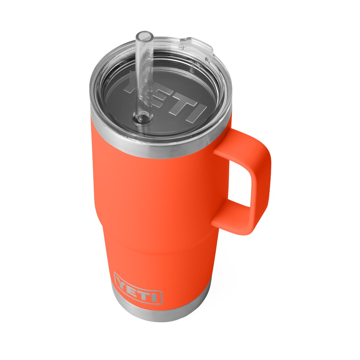 YETI termos-joogitops kaanega ja sangaga Rambler Mug 25 Oz / 739 ml Papaya / Papaiakollane - Image 2