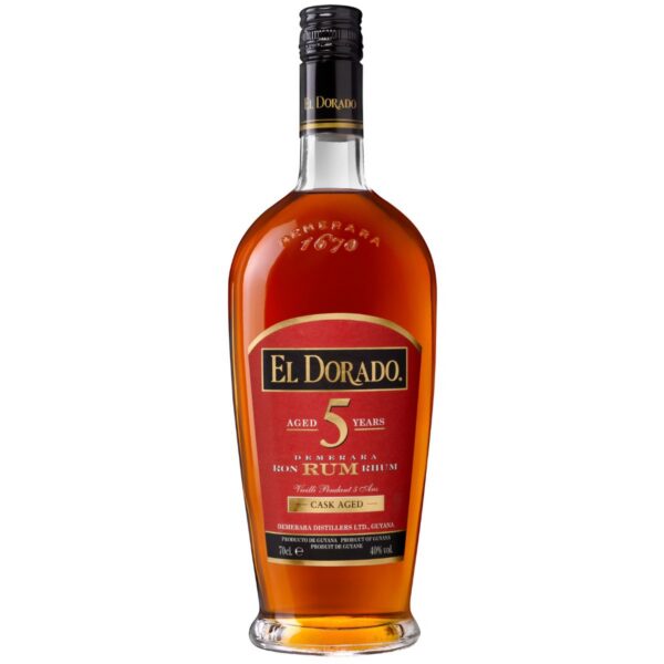 El Dorado 5-aastane rumm 70 cl 40% vol
