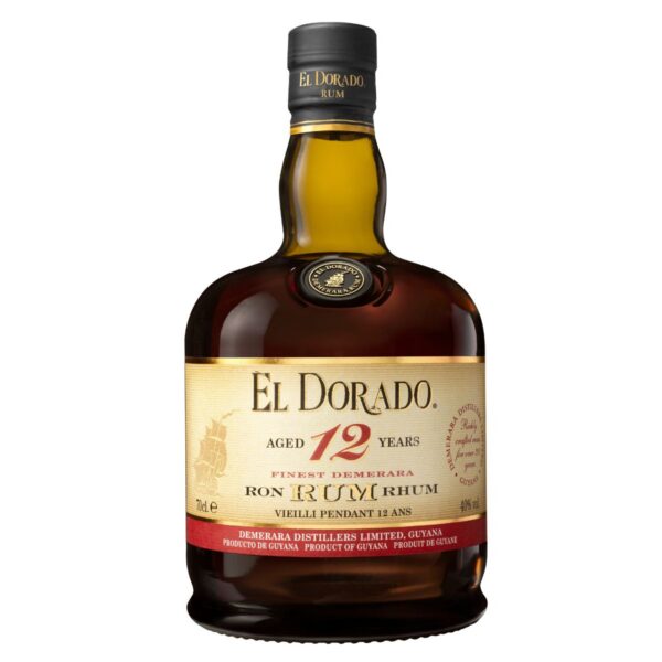 El Dorado 12-aastane rumm 70 cl 40% vol