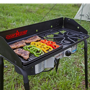 Camp Chef Explorer 2x7kW põletiga väliköögi pliit - Image 3