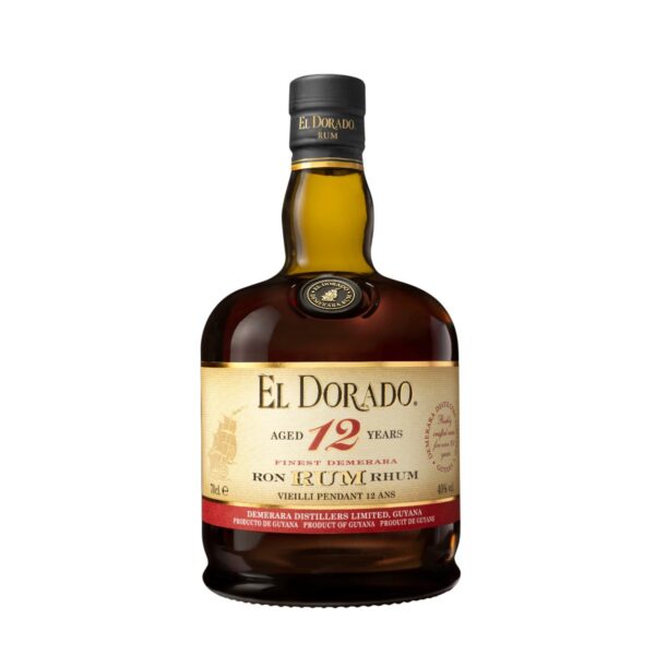 El Dorado 12-aastane rumm 70 cl 40% vol