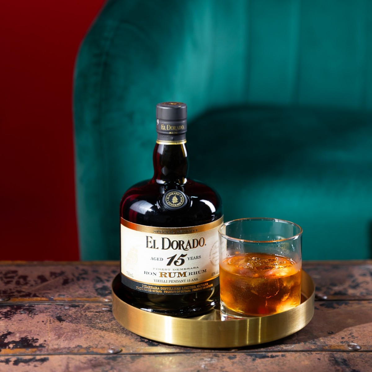 El Dorado 15-aastane rumm 70 cl 43% vol (kinkekarbis) - Image 10