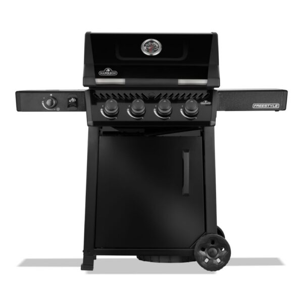 Napoleon Freestyle 425 nelja põhipõleti ja klassikalise küljepliidiga gaasigrill, aluskapp uksega