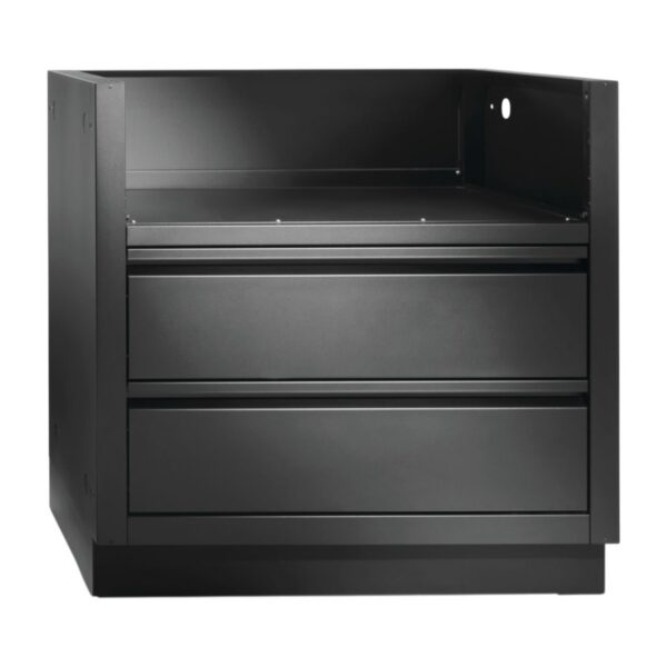 Napoleon Oasis must BIG32 sisseehitatava grilli aluskapp sahtlitega