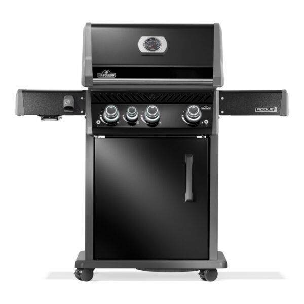 Napoleon Rogue® PRO 425 SIB infrapuna külgpõletiga gaasigrill, 3 põh­ipõletit, must