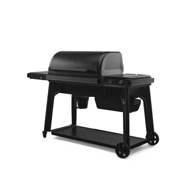 Traeger Woodridge Pro pelletgrill külglauaga