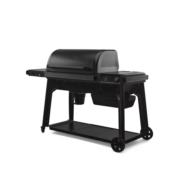 Traeger Woodridge Pro pelletgrill külglauaga