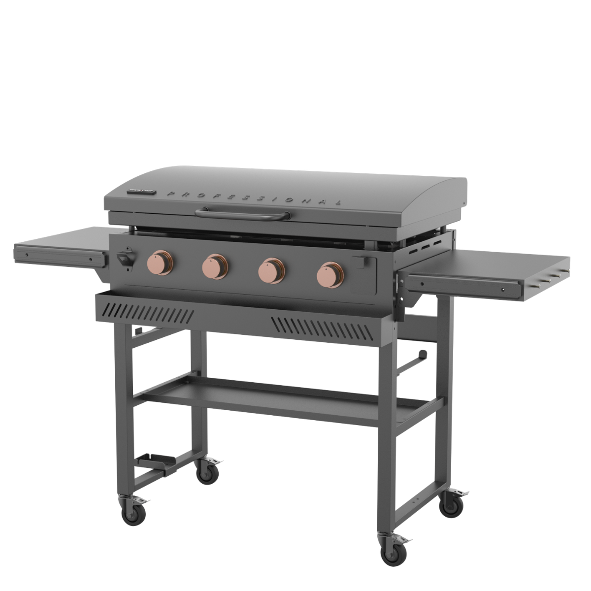 BroilChef BC-756 nelja põletiga, portselanemailitud küpsetuspinnaga planchagrill - Image 3