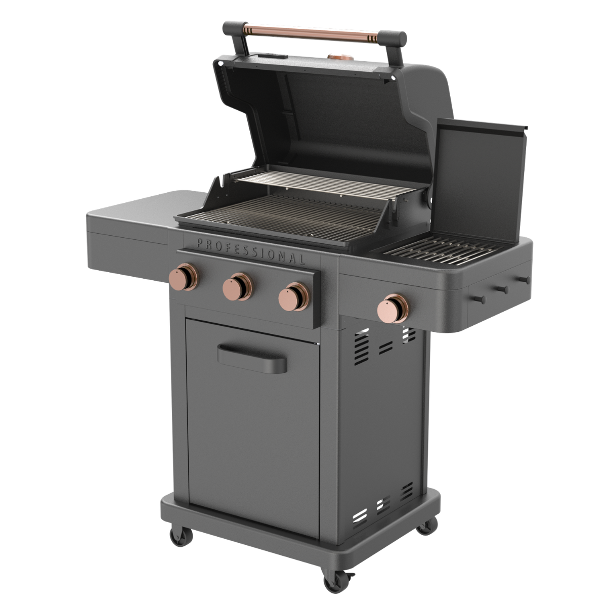 BroilChef Tahoe 2217 kolme põleti ja keraamilise pliidiga gaasigrill - Image 3