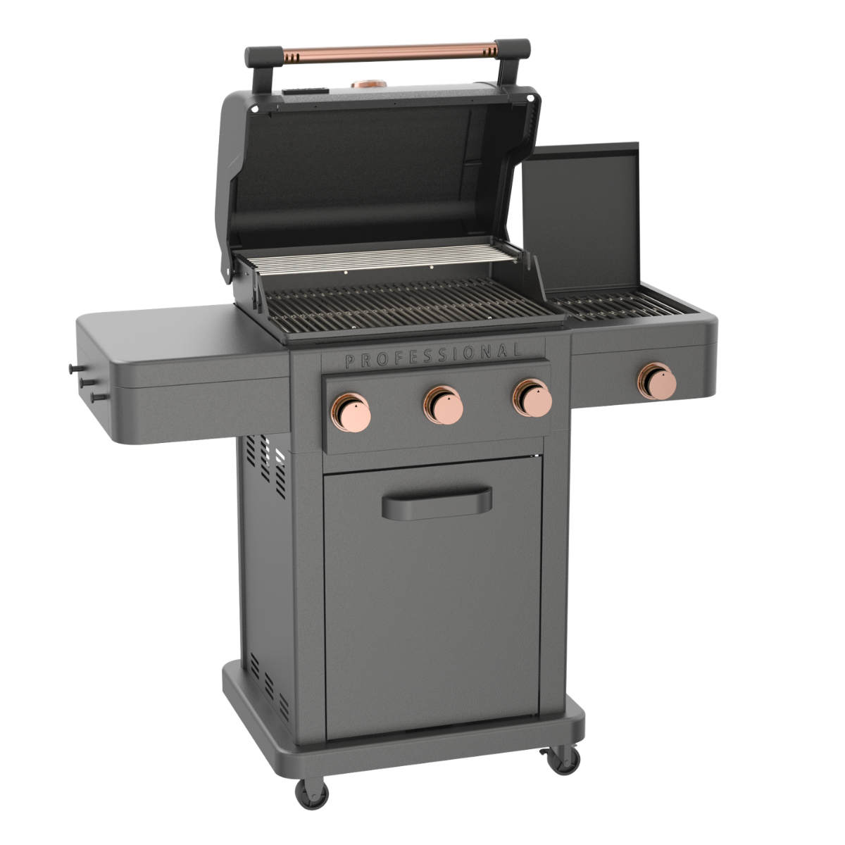 BroilChef Tahoe 2217 kolme põleti ja keraamilise pliidiga gaasigrill - Image 4