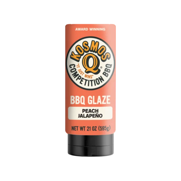 Kosmos Q Peach Jalapeno BBQ Glaze 595 g