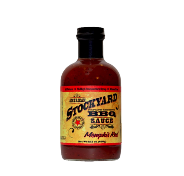 American Stockyard Memphis Red BBQ kaste 355ml