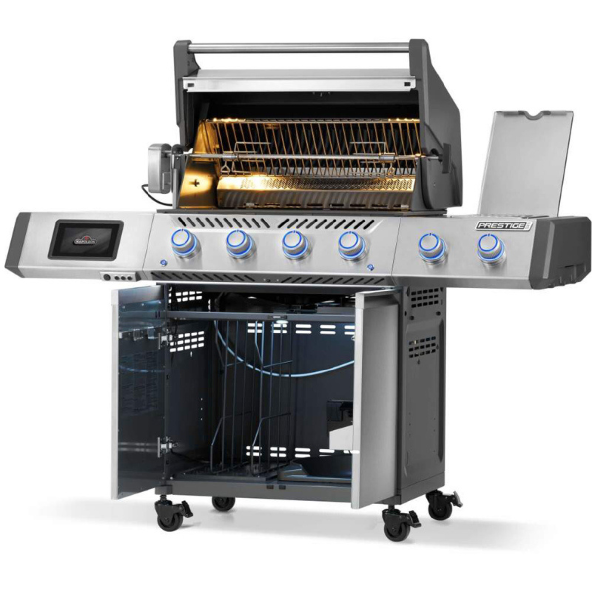 Napoleon Prestige® PRO 500 nutiühendusega gaasigrill – WiFi-ühendusega tippklassi grill puuteekraani, pöördvarda põleti ja SIZZLE ZONE™-iga - Image 4