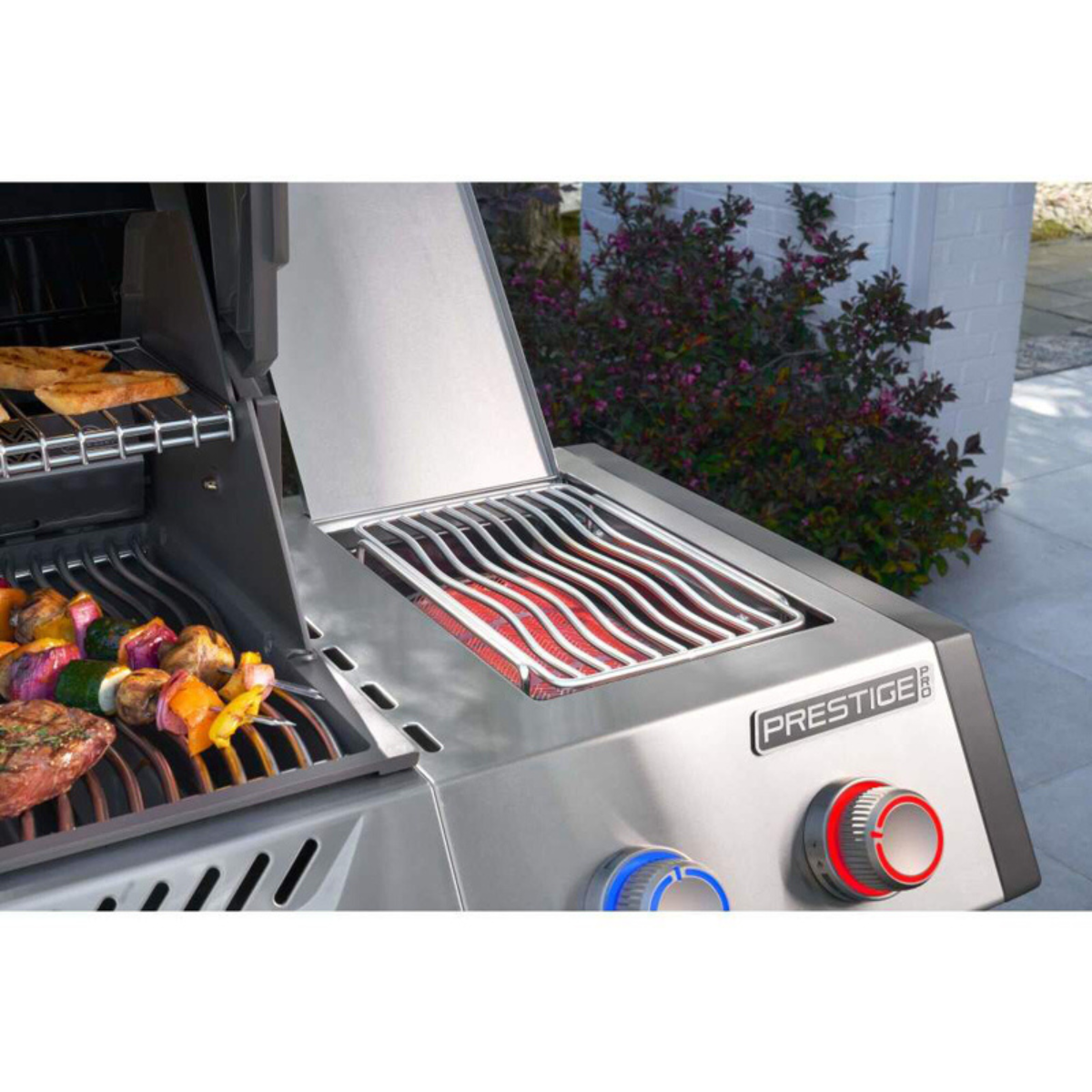 Napoleon Prestige® PRO 500 nutiühendusega gaasigrill – WiFi-ühendusega tippklassi grill puuteekraani, pöördvarda põleti ja SIZZLE ZONE™-iga - Image 5