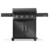 Napoleon Rogue PRO Phantom 30 roostekindel nelja põletiga plancha-grill matt must