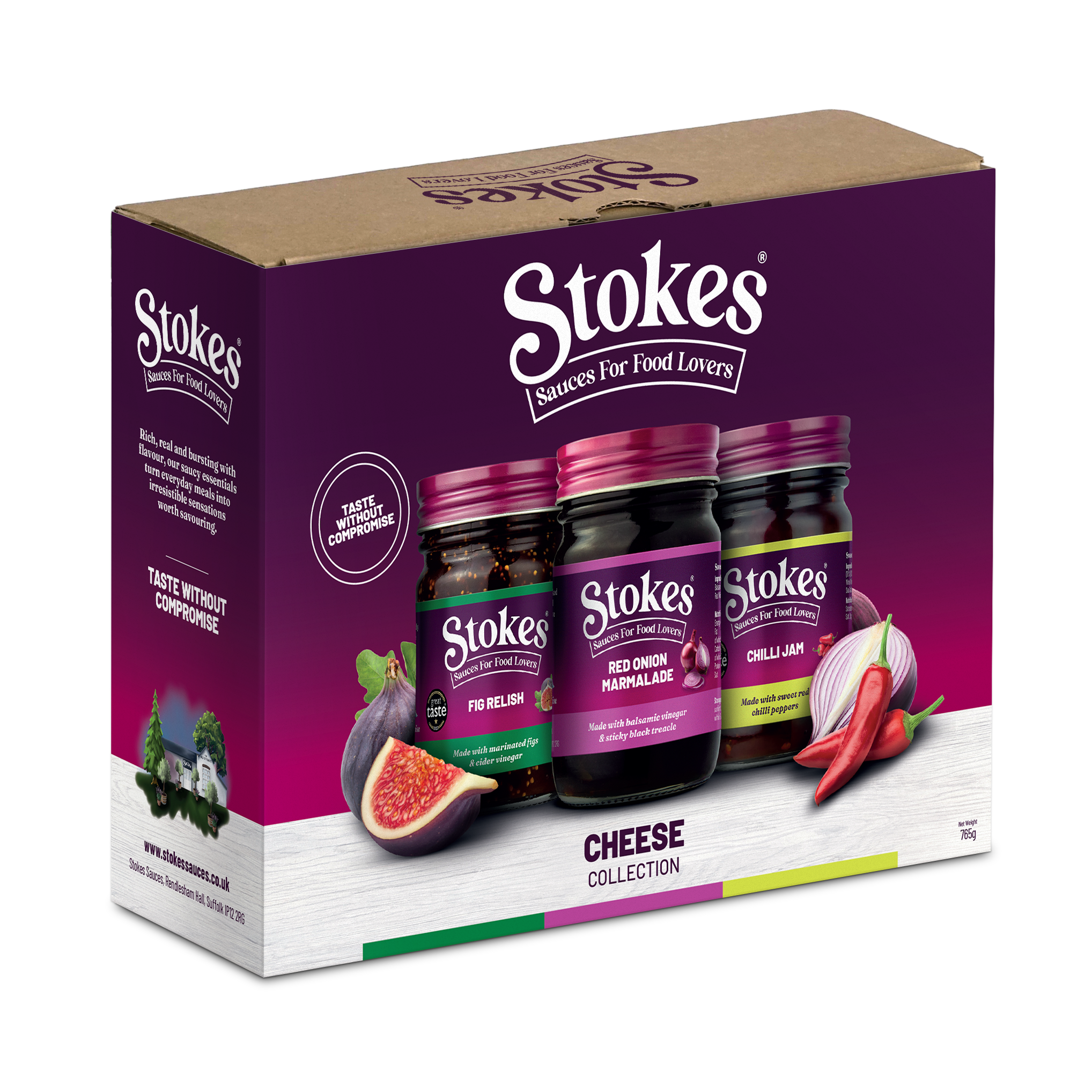 Stokes CHEESE gift box COLLECTION / Juustuvaagna kastmete ja hoidiste kinkekomplekt (SAABUB okt.26)