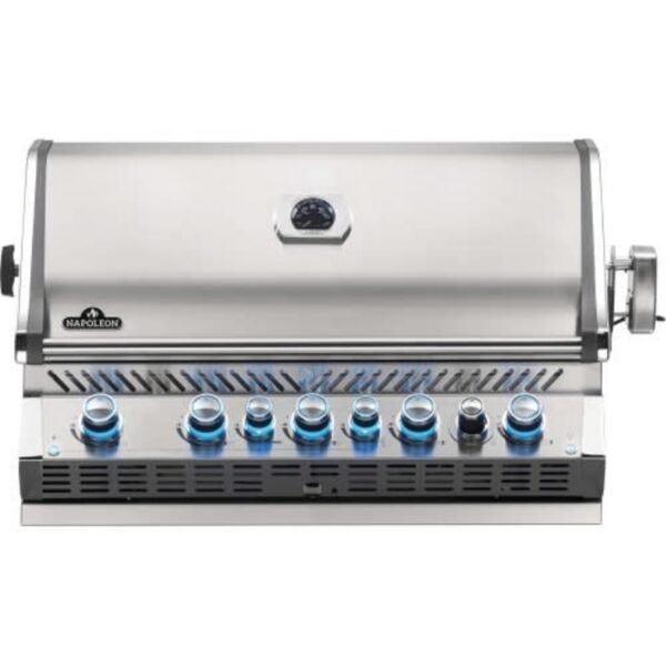 Napoleon Built-in sisseehitatav Prestige PRO 665RB 6-põletiga gaasigrill tagumise infrapunapõletiga integreeritav gaasigrill